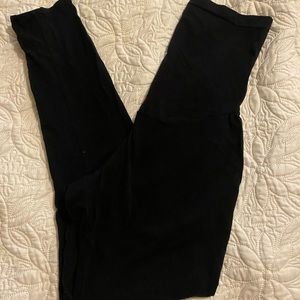 Motherhood maternity black leggings